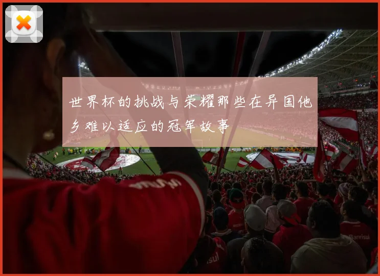 世界杯的挑战与荣耀那些在异国他乡难以适应的冠军故事