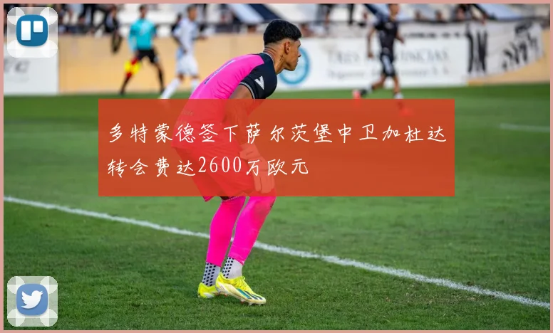 多特蒙德签下萨尔茨堡中卫加杜达转会费达2600万欧元